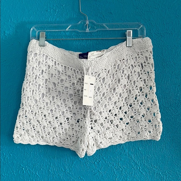 White Crochet Women Shorts | Poshmark