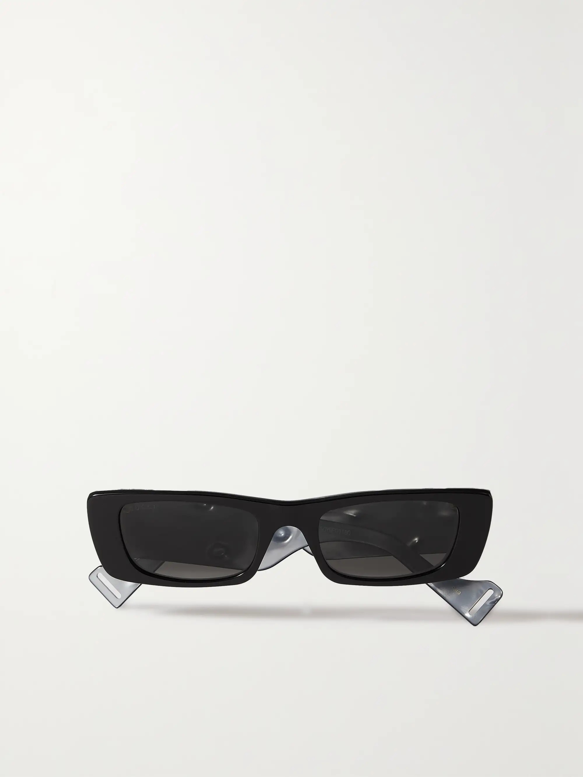 GUCCI EYEWEARRectangular-frame acetate sunglasses | NET-A-PORTER (US)