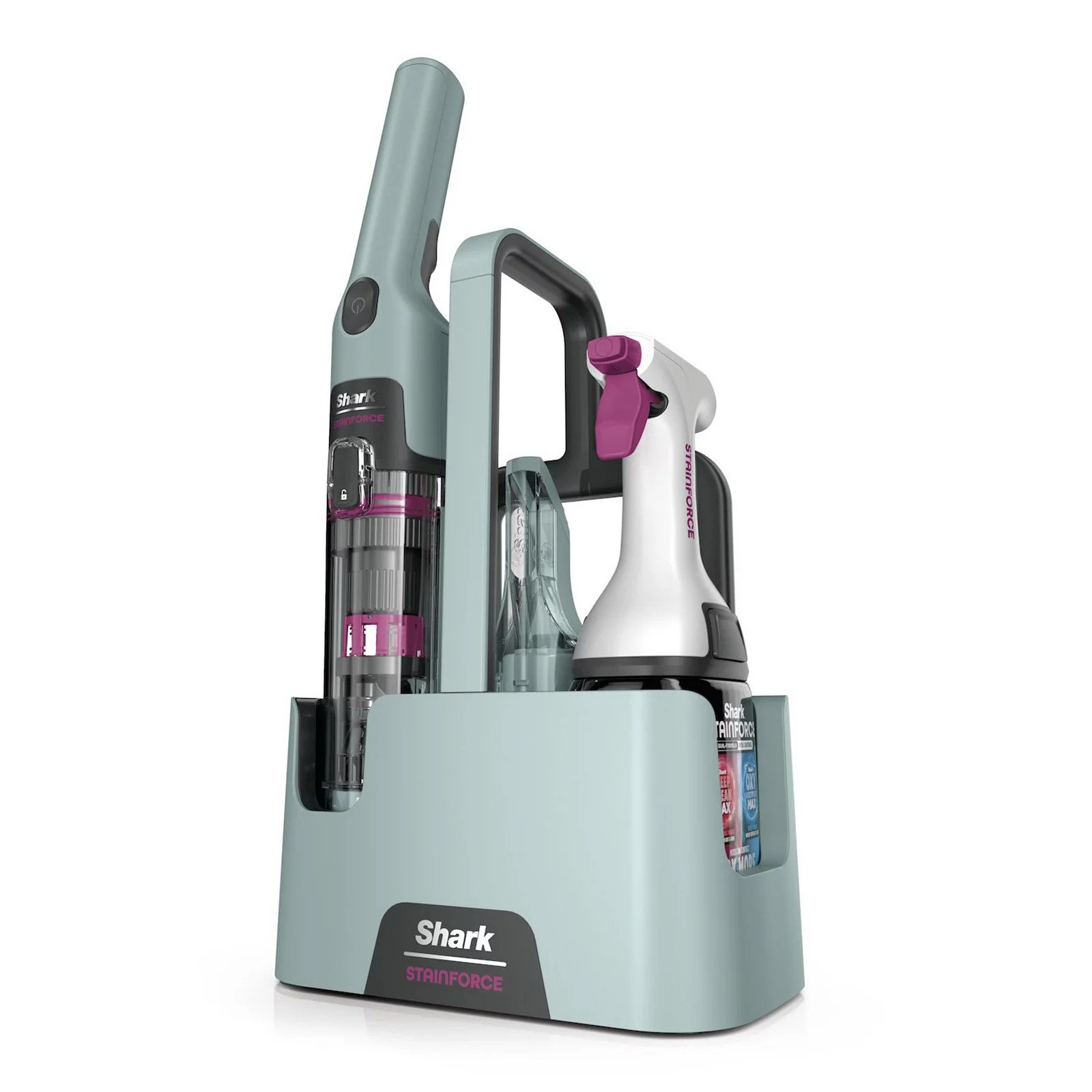 Shark® StainForce Portable Spot & Stain Cleaner with Dual-Activated Cleaning Solution - HX101, Grey | Kohl's