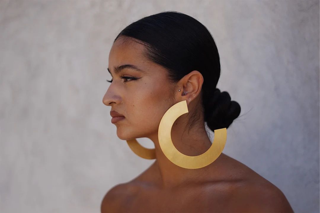 African Earrings Custom Earrings Large Hoop Earrings. Laka - Etsy | Etsy (US)