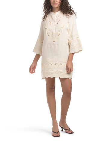 Linen Navia Dress For Women | TJ Maxx