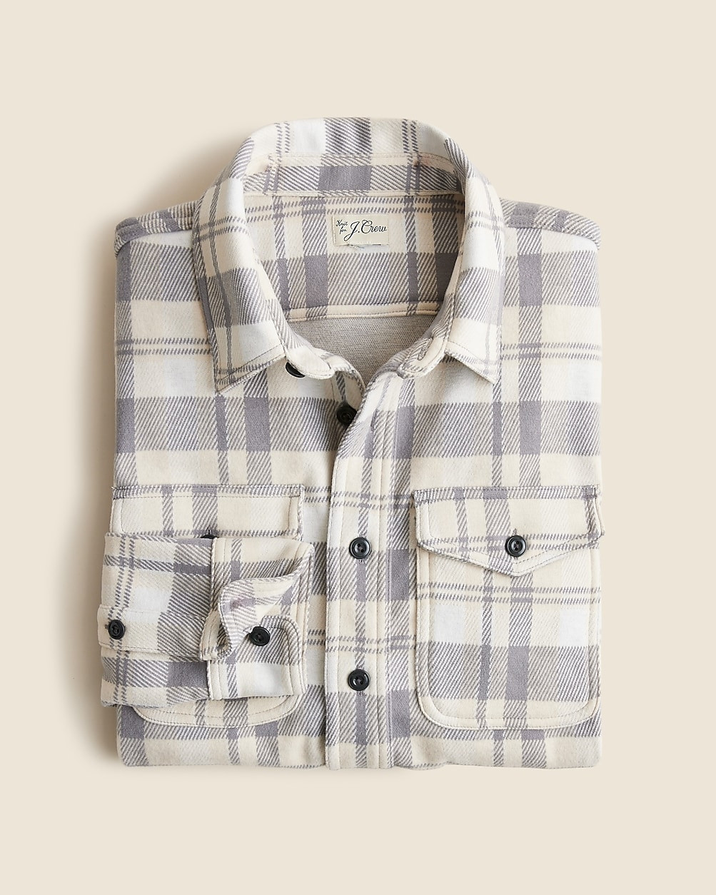 Seaboard soft-knit shirt in plaid | J. Crew US
