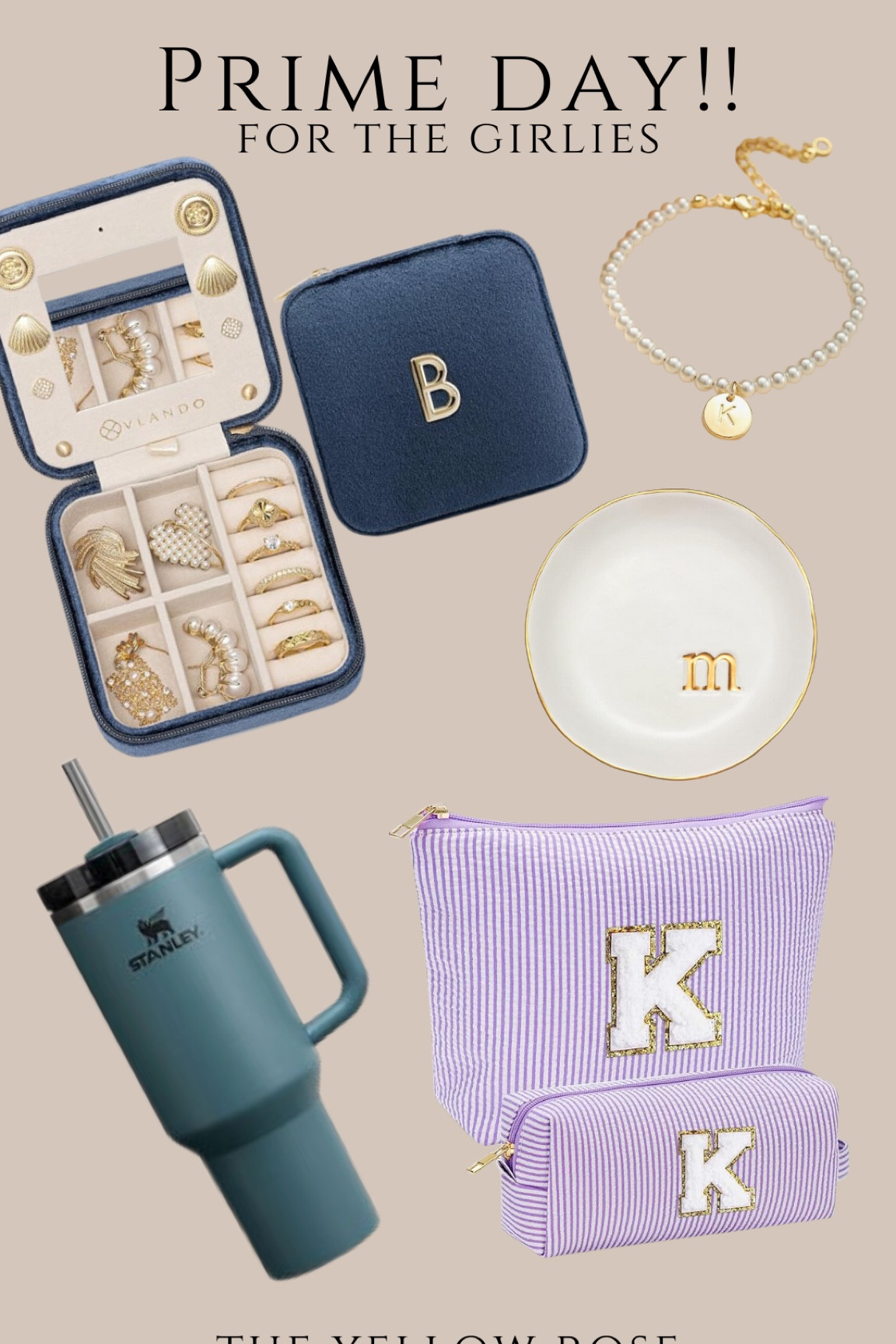 Personalized gifts are such a sweet touch to say thank you to your bridesmaids or relatives who have supported you in the wedding journey! 

#LTKSaleAlert #LTKWedding #LTKFindsUnder50