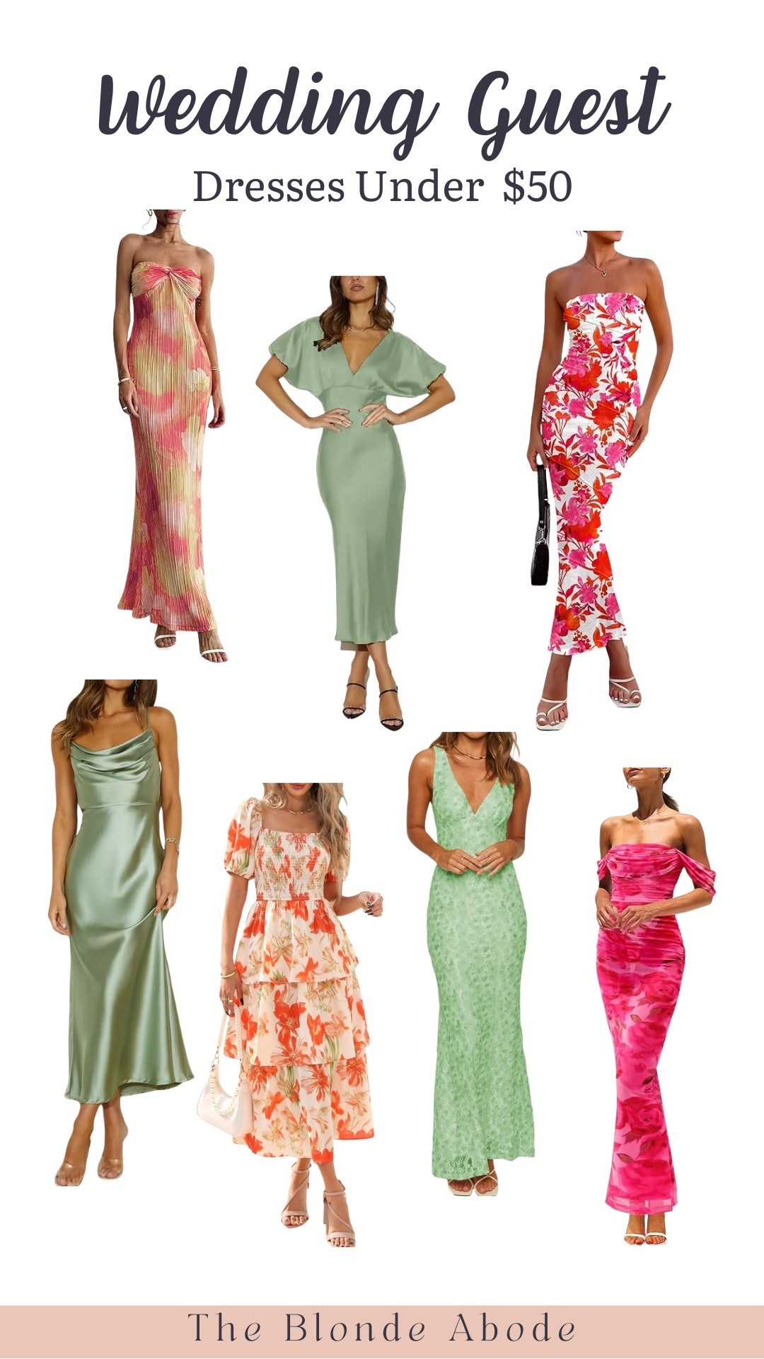 It’s so important to be strategic with summer wedding dresses. It has to be something breathable and comfortable for those hot summer days. Here are seven options from Amazon that are all under $60 for your next wedding to attend  

#LTKMidsize #LTKWedding #LTKStyleTip