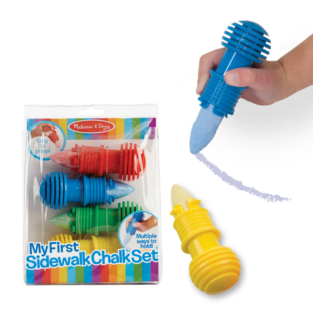 My First Sidewalk Chalk Set | Melissa and Doug
