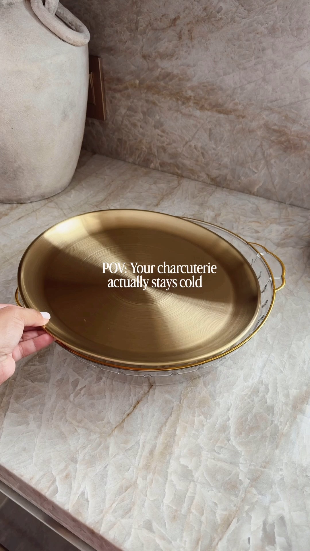 If you’re hosting & serving something that you want to keep chilled, this tray is perfect! Add ice to the bottom and serve 🧀 

#hosting #hostess #platter #cheeseboard #cheesetray #chilledtray #charcuterie #amazonhome #amazonfind

#LTKHome #LTKSeasonal #LTKdayinmylife