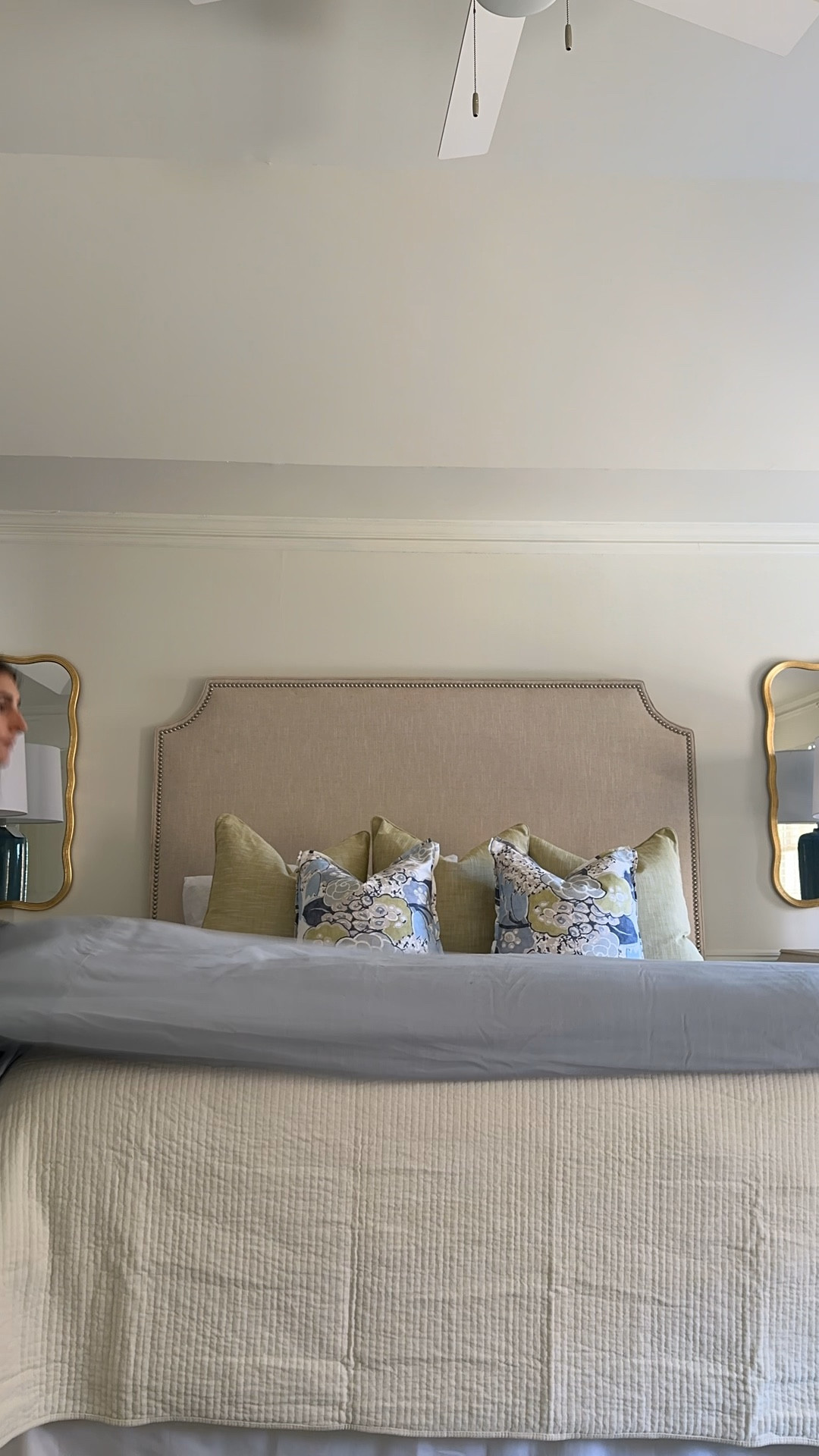 My mirrors are from home goods! Linked some similar wavy gold mirrors! 

#LTKSeasonal #LTKhome #LTKVideo