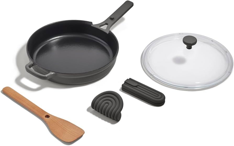 Our Place Cast Iron Always Pan | Premium Enameled, Toxin-Free Surface | 10-inch 8-in-1 Multifunct... | Amazon (US)