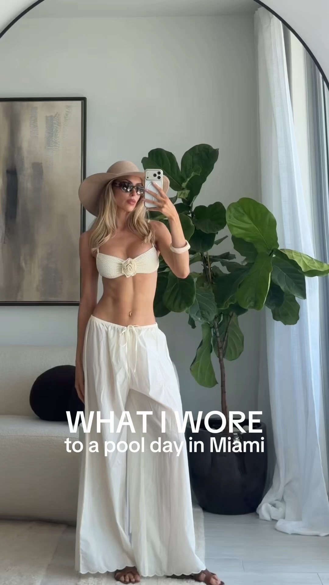 MIAMI POOL DAY OUTFIT

#LTKgrwm #LTKootd #LTKdayinmylife
