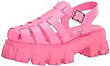 Steve Madden Women's Echo Fisherman Sandal, Hot Pink, 9 | Amazon (US)