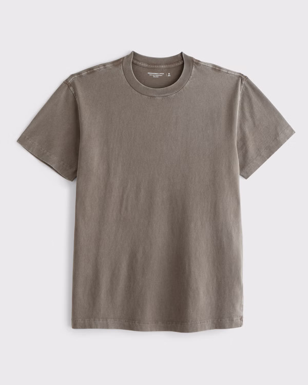 Men's Relaxed Essential Tee | Men's Clearance | Abercrombie.com | Abercrombie & Fitch (US)