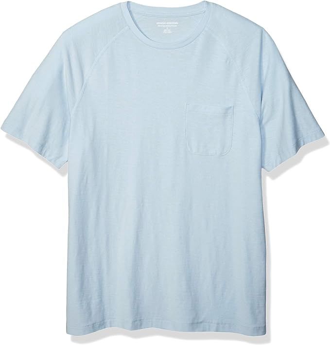 Amazon Essentials Men's Slim-Fit Slub Raglan Crew T-Shirt Shirt | Amazon (US)