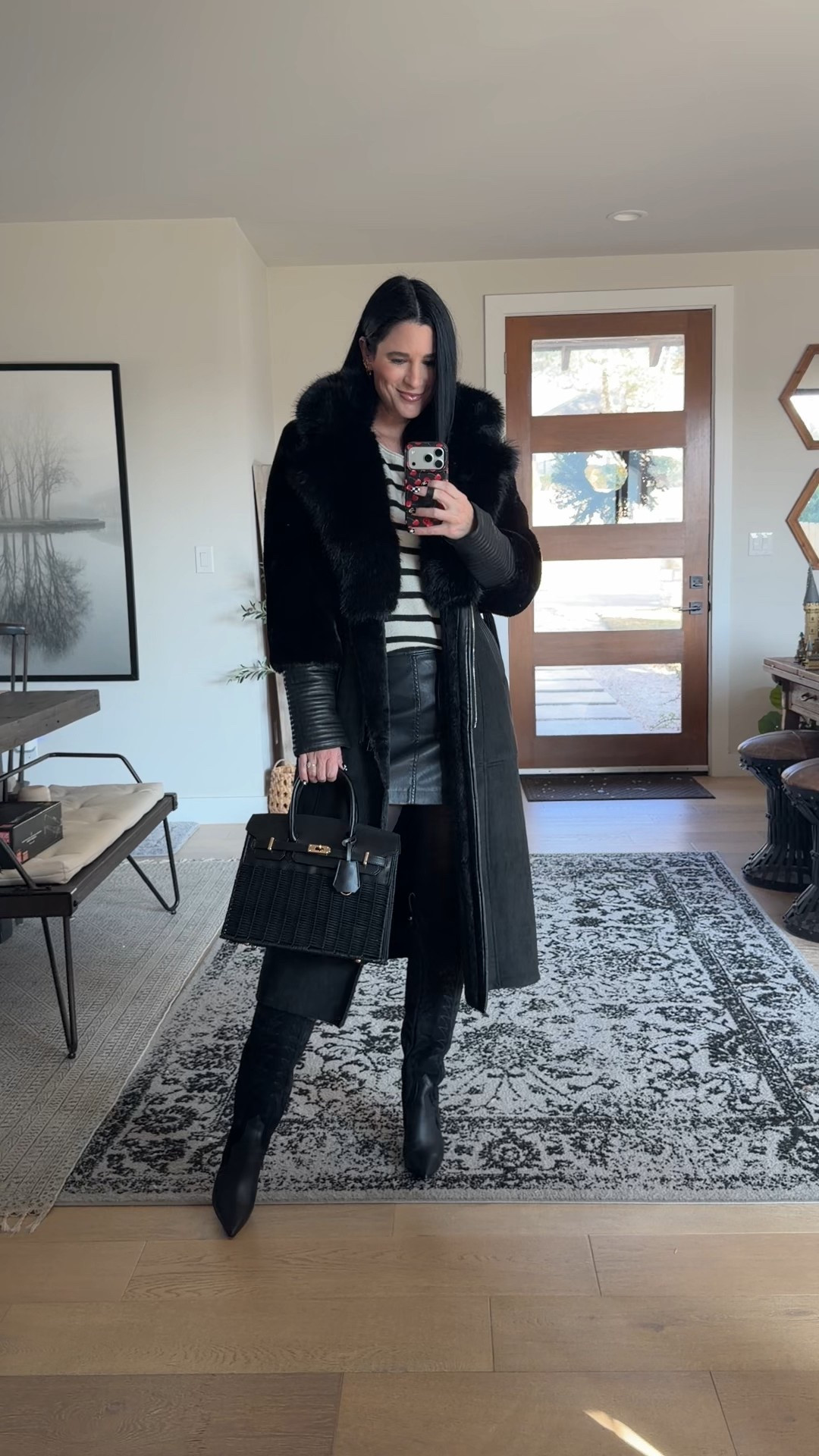 This coat is absolutely STUNNING and such high quality for under $200! I’m in the size small. 


My black tights are 15% off with code dtkxspanx .

#LTKFindsUnder100 #LTKSaleAlert #LTKSeasonal