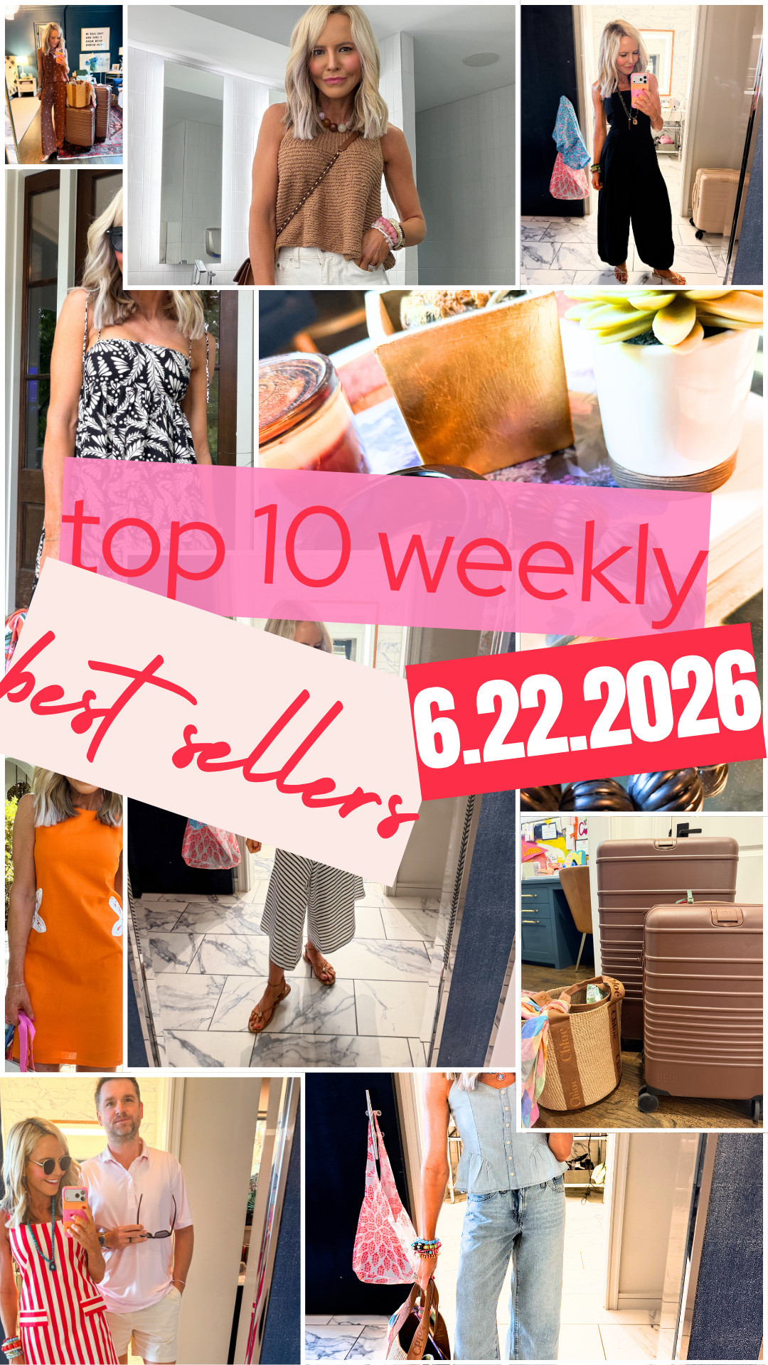 ✨ Top 10 Weekly Best Sellers | 6.22.26 ✨ You all have been LOVING these lately 👀💛 

 #LTKootd #LTKSeasonal #LTKTravel