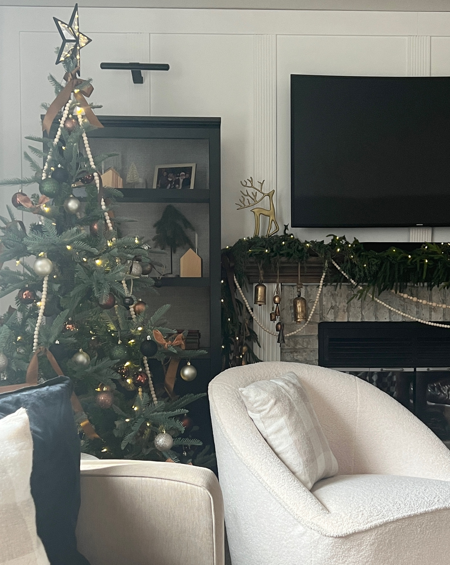 The Noble Fir from King of Christmas is the best tree around. Looks so real. 

#LTKhome