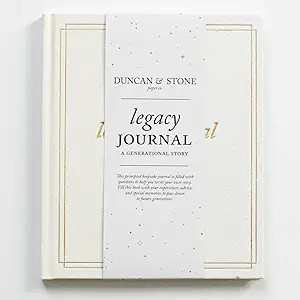Amazon.com: Grandparent Legacy Journal Memory Book, Ivory: Family Tree Keepsake by Duncan & Stone... | Amazon (US)