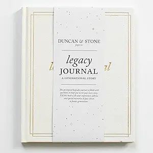 Amazon.com: Grandparent Legacy Journal Memory Book, Ivory: Family Tree Keepsake by Duncan & Stone... | Amazon (US)