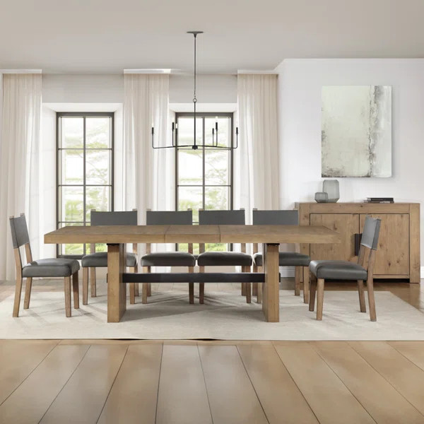 Mckenzye Extendable Trestle Dining Set | Wayfair North America