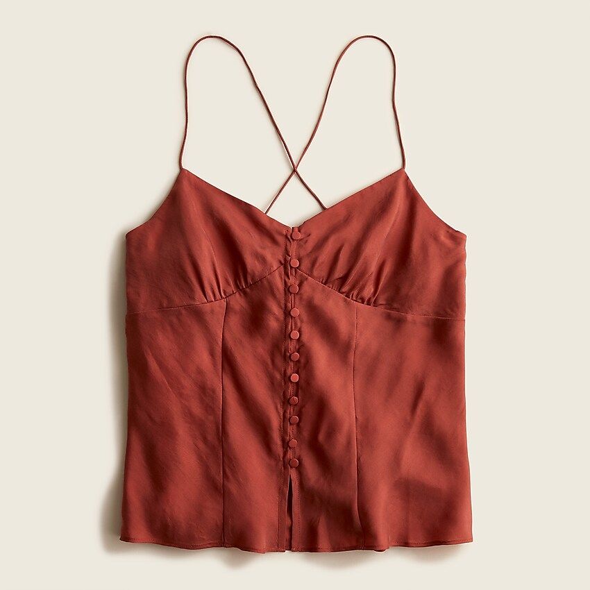 Button-front camisole top | J.Crew US