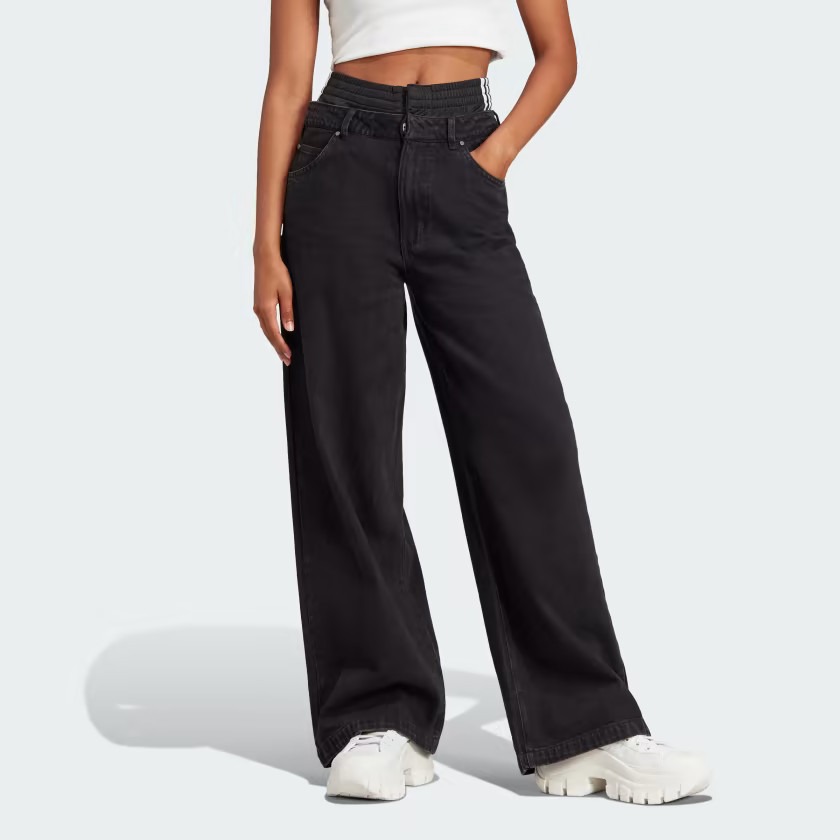 adidas Originals x KSENIASCHNAIDER Boxer Short Jeans | adidas (CA)