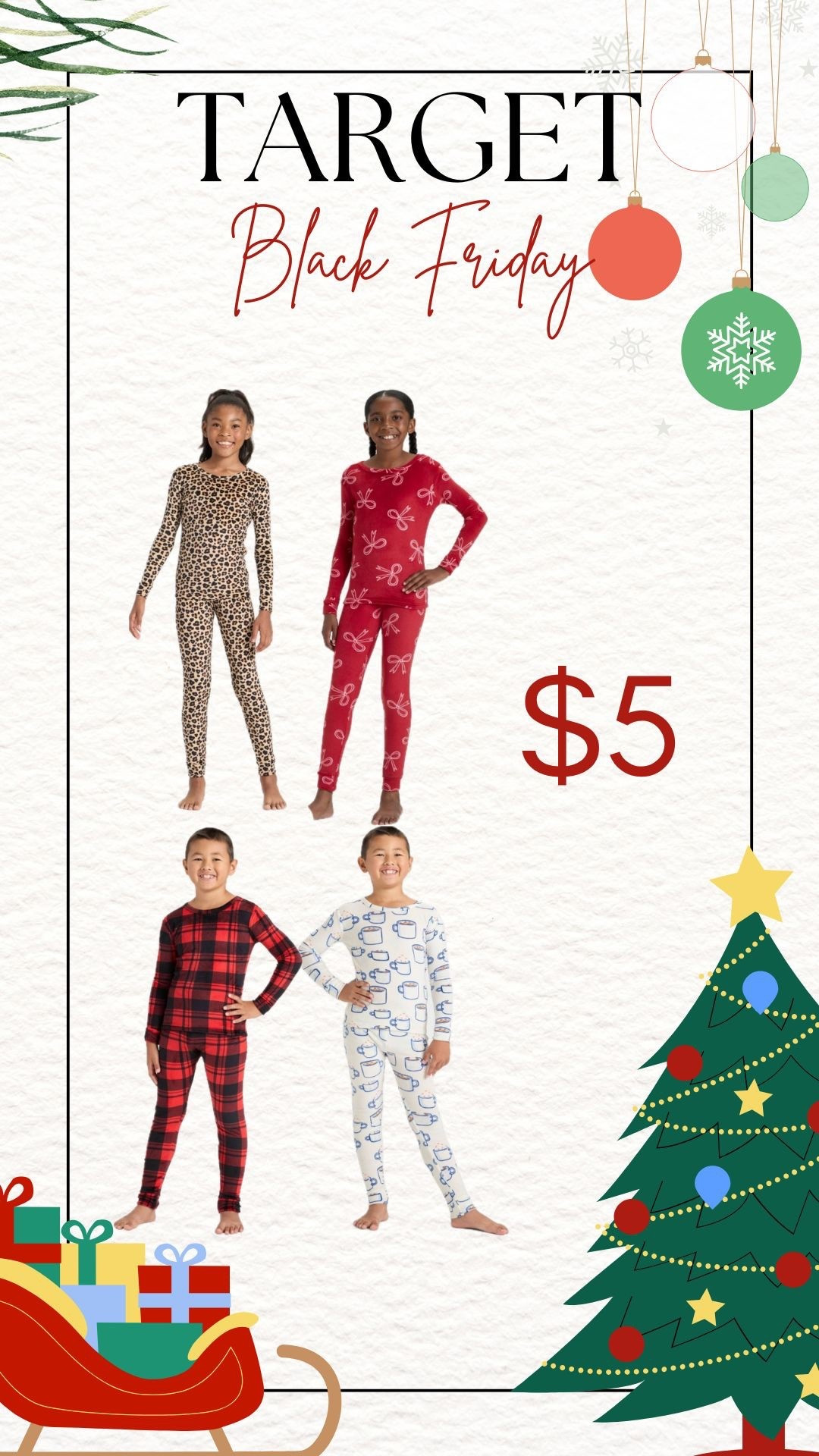 $5 pjs at target today! Sale ends TODAY !

#LTKHoliday #LTKSaleAlert #LTKGiftGuide