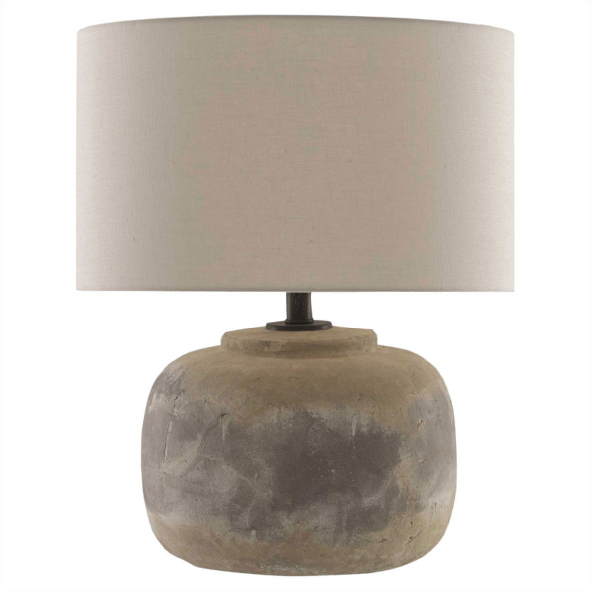 Vivian Linen Shade Table Lamp, from Kathy Kuo Home