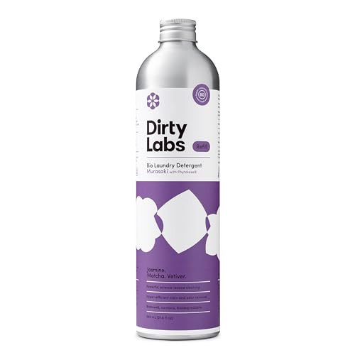 Dirty Labs | Murasaki Scent | Bio-Liquid Laundry Detergent | 80 Loads (21.6 fl oz) | Hyper-Concentrated | High Efficiency & Standard Machine Washing | Nontoxic, Biodegradable | Stain & Odor Removal | Amazon (US)