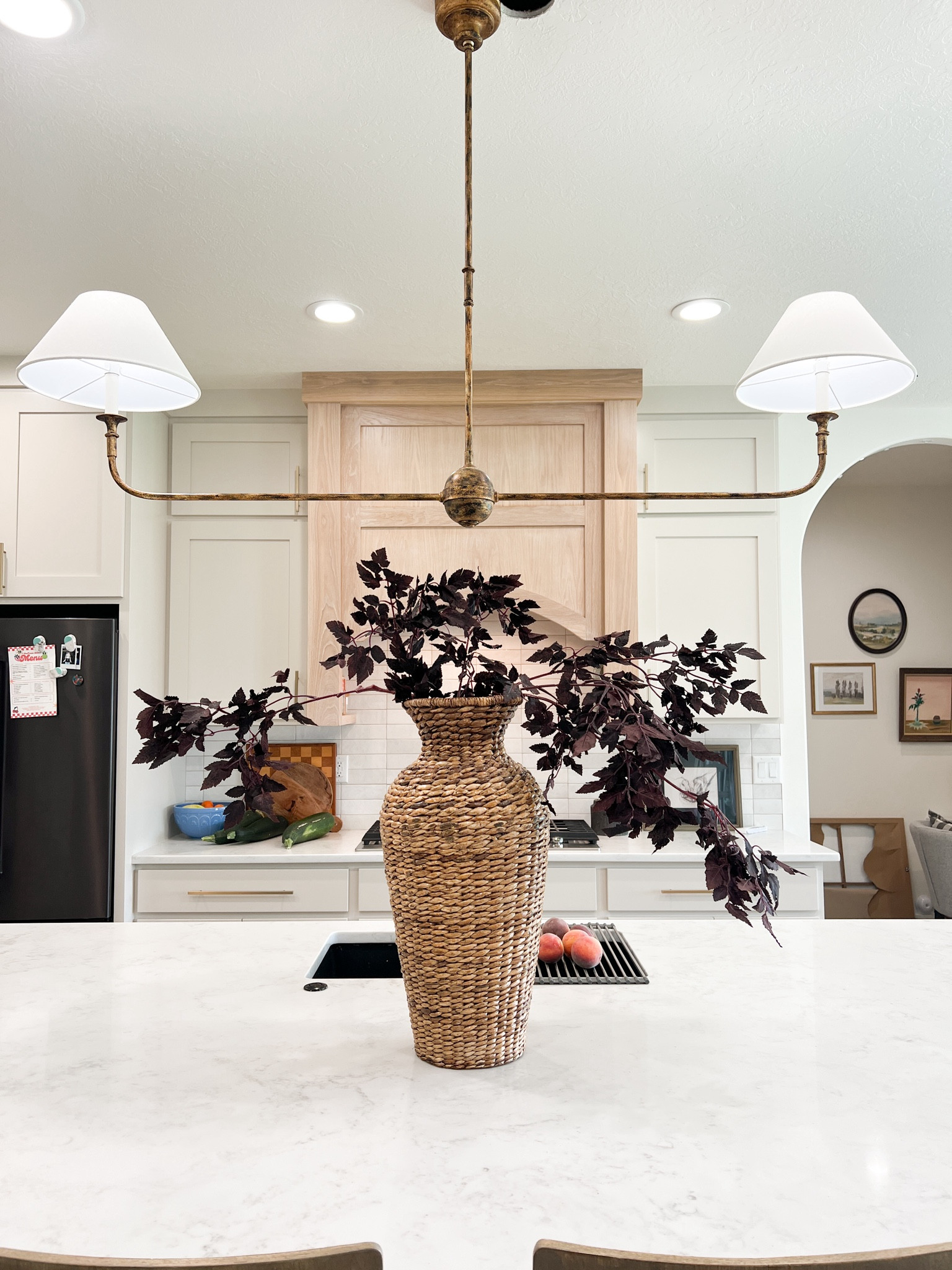 Afloral dupe fall stems! plum stems in a thrifted vase 

#LTKHome