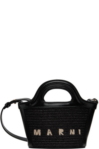 Marni - Black Micro Tropicalia Tote | SSENSE