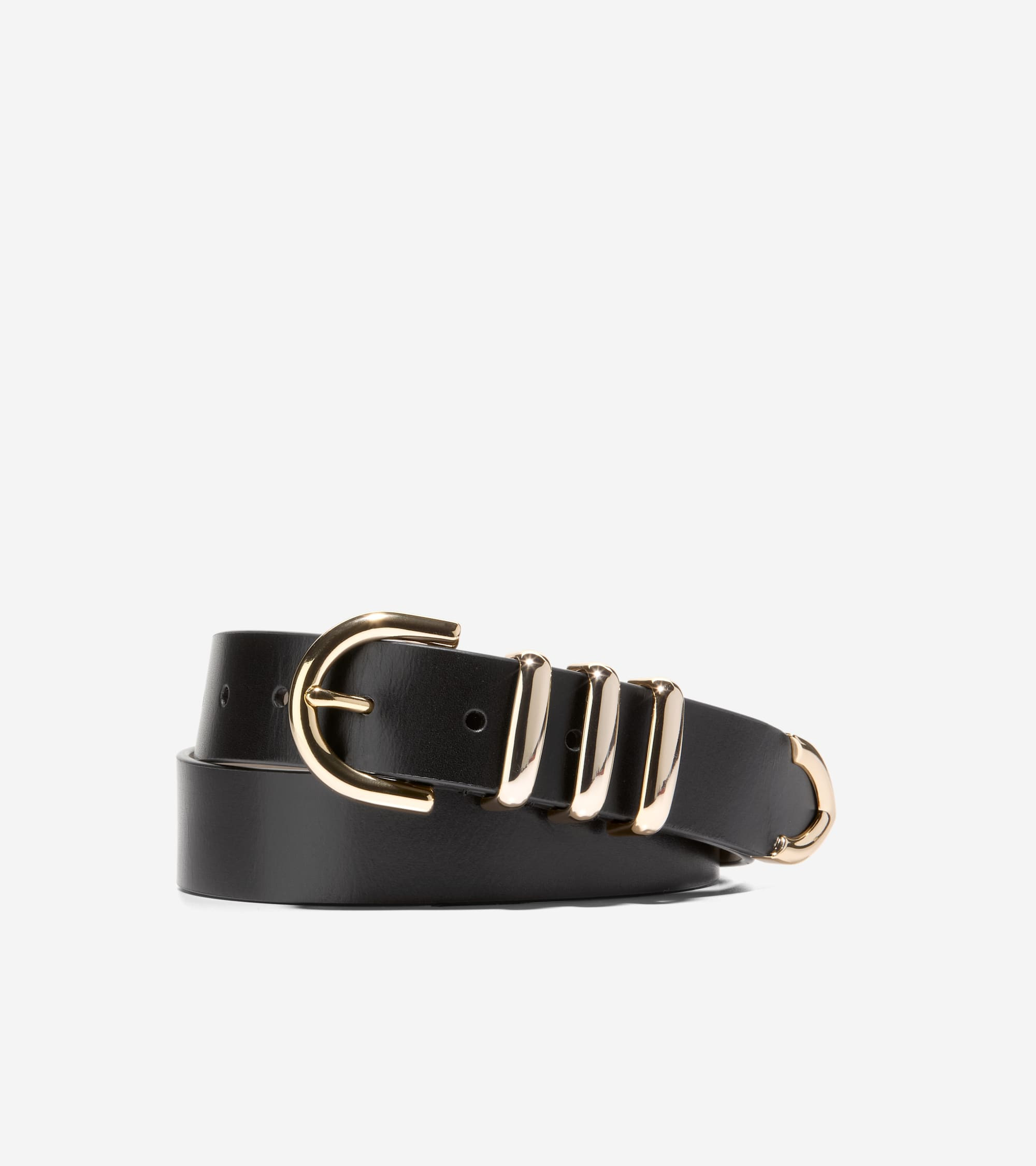Beveled Edge Modern 3PC Belt Set | Cole Haan (US)