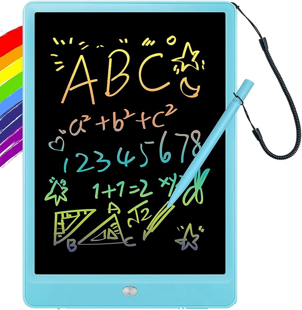Orsen LCD Writing Tablet 10 Inch, Colorful Doodle Board Drawing Pad for Kids, Drawing Board Writi... | Amazon (US)