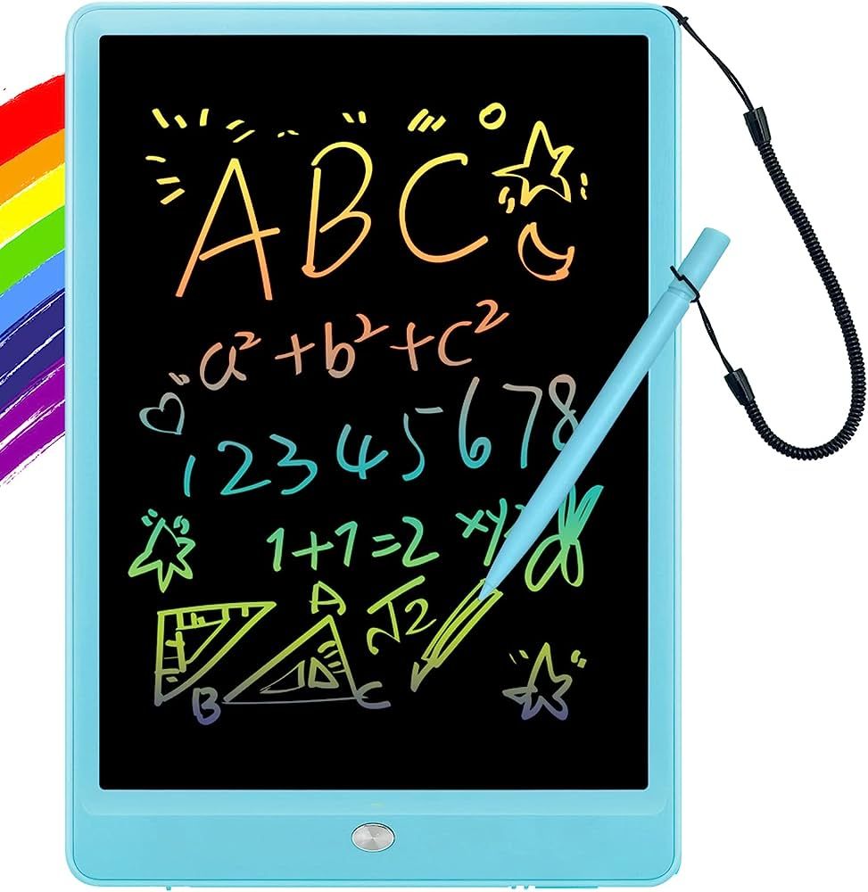 ORSEN LCD Writing Tablet 10 Inch, Colorful Doodle Board Drawing Pad for Kids, Drawing Board Writi... | Amazon (US)