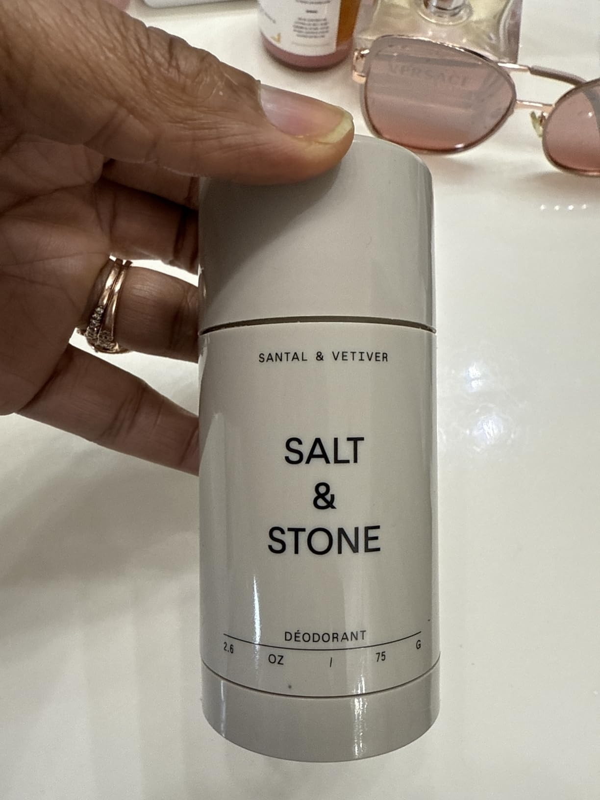 SALT & STONE Natural Deodorant - Santal | Extra Strength Natural Deodorant for Women & Men | Alum... | Amazon (US)