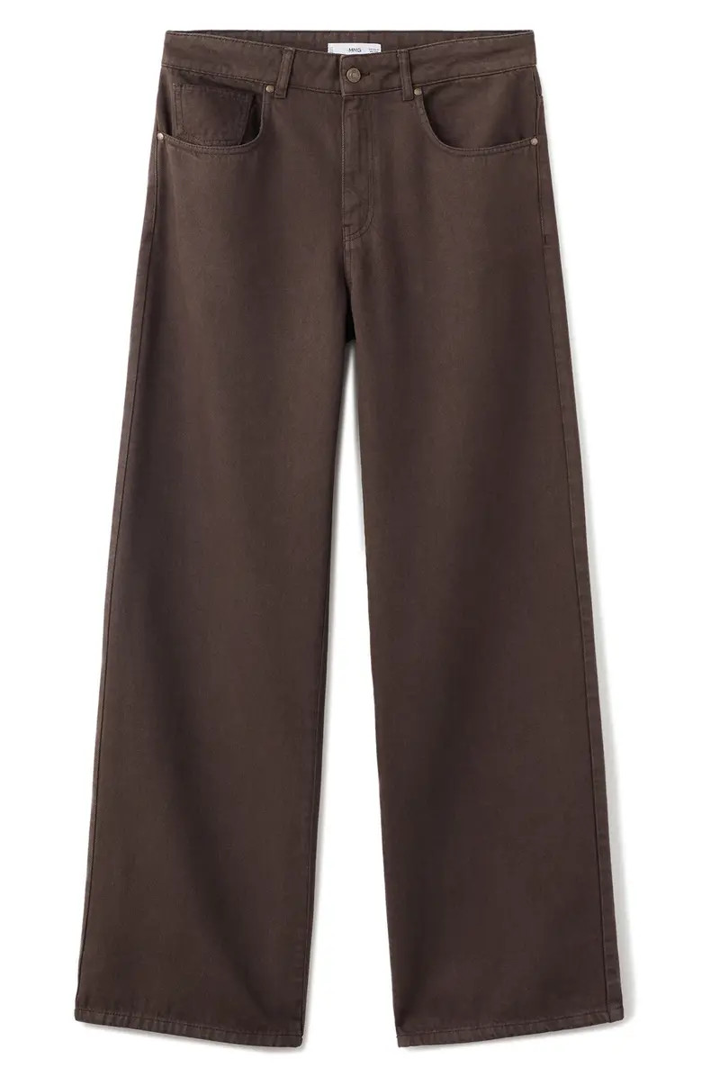 MANGO Selection Mid Rise Straight Leg Jeans | Nordstrom | Nordstrom