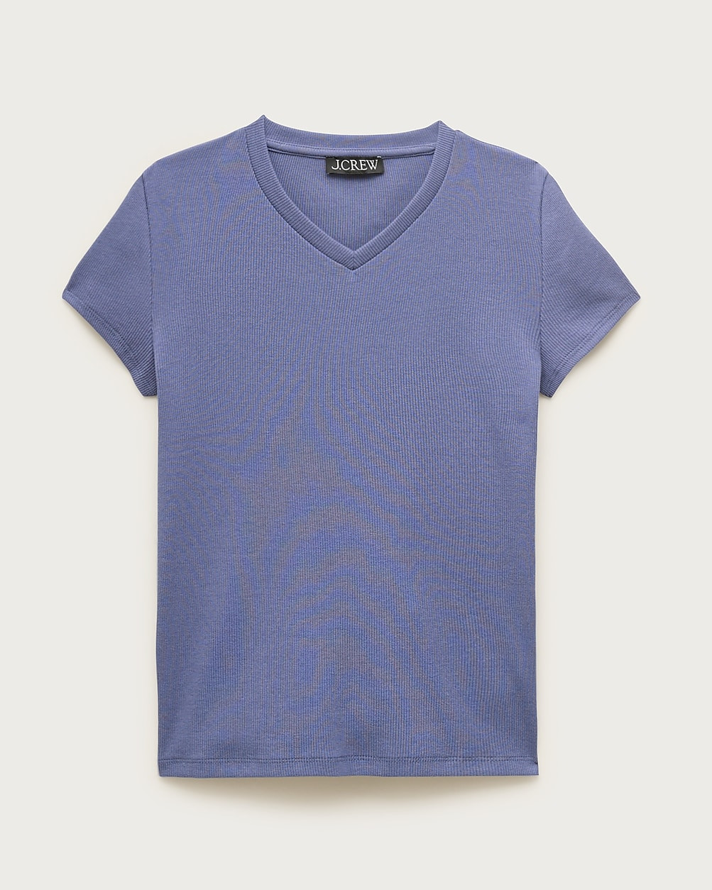 Perfect rib high V-neck T-shirt | J. Crew US