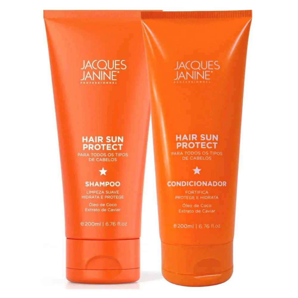Shampoo + Condicionador Jacques Janine Hair Sun Protect 200Ml | DrogaRaia (BR)