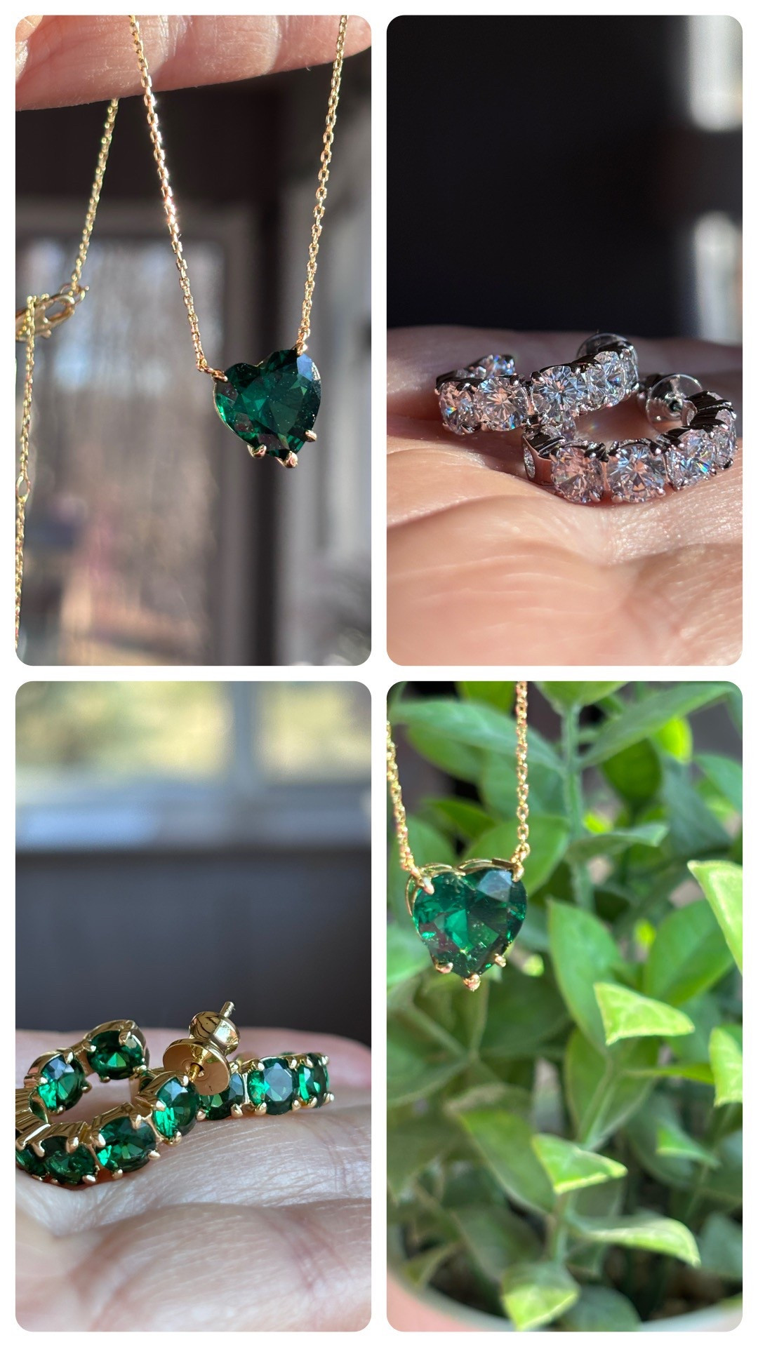  jewelry 💚
Beautiful simulated emeralds!


#LTKFindsUnder100 #LTKStyleTip