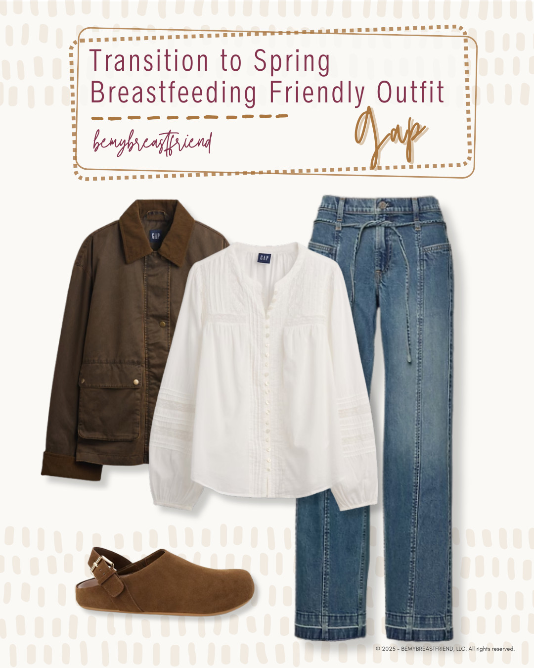 GAP | Transition to Spring Breastfeeding -Friendly Outfit 

 #LTKootd #LTKmomlife #LTKSeasonal