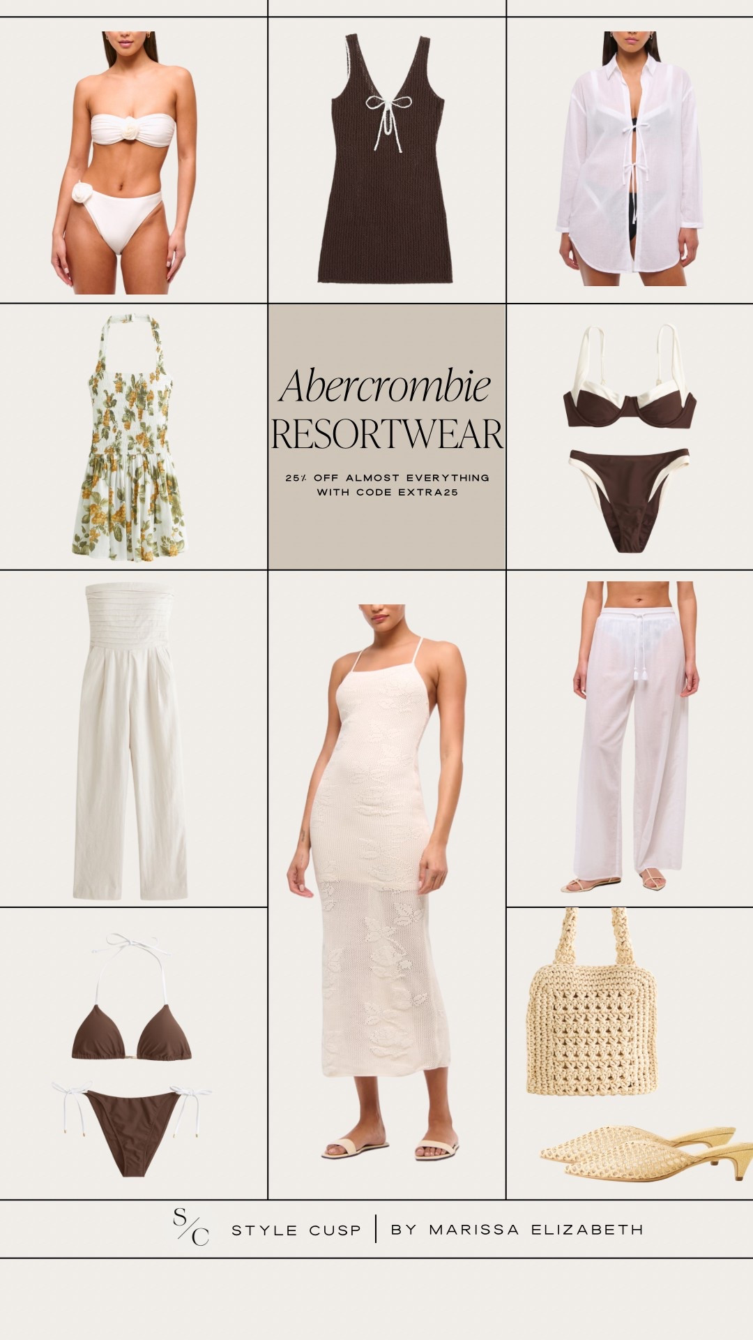 Abercrombie Resortwear SALE
25% off almost everything with code EXTRA25

Beach sale, resortwear sale, swim sale, swimwear sale, dress sale, coverup sale, spring break trip


#LTKSaleAlert #LTKSpringSale #LTKSwim