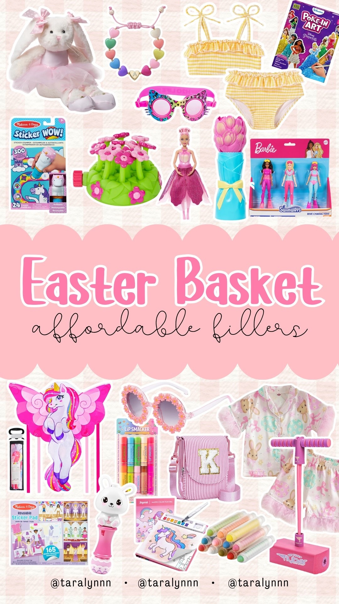 Toddler and Little Girl Easter Basket Fillers from Amazon 🐰🩷 affordable and useful gift ideas! 

#toddler #girl #easter #easterbasket #giftguide #spring #easterbunny #kids #mom #seasonal #holiday  

#LTKmomlife #LTKSeasonal #LTKKids