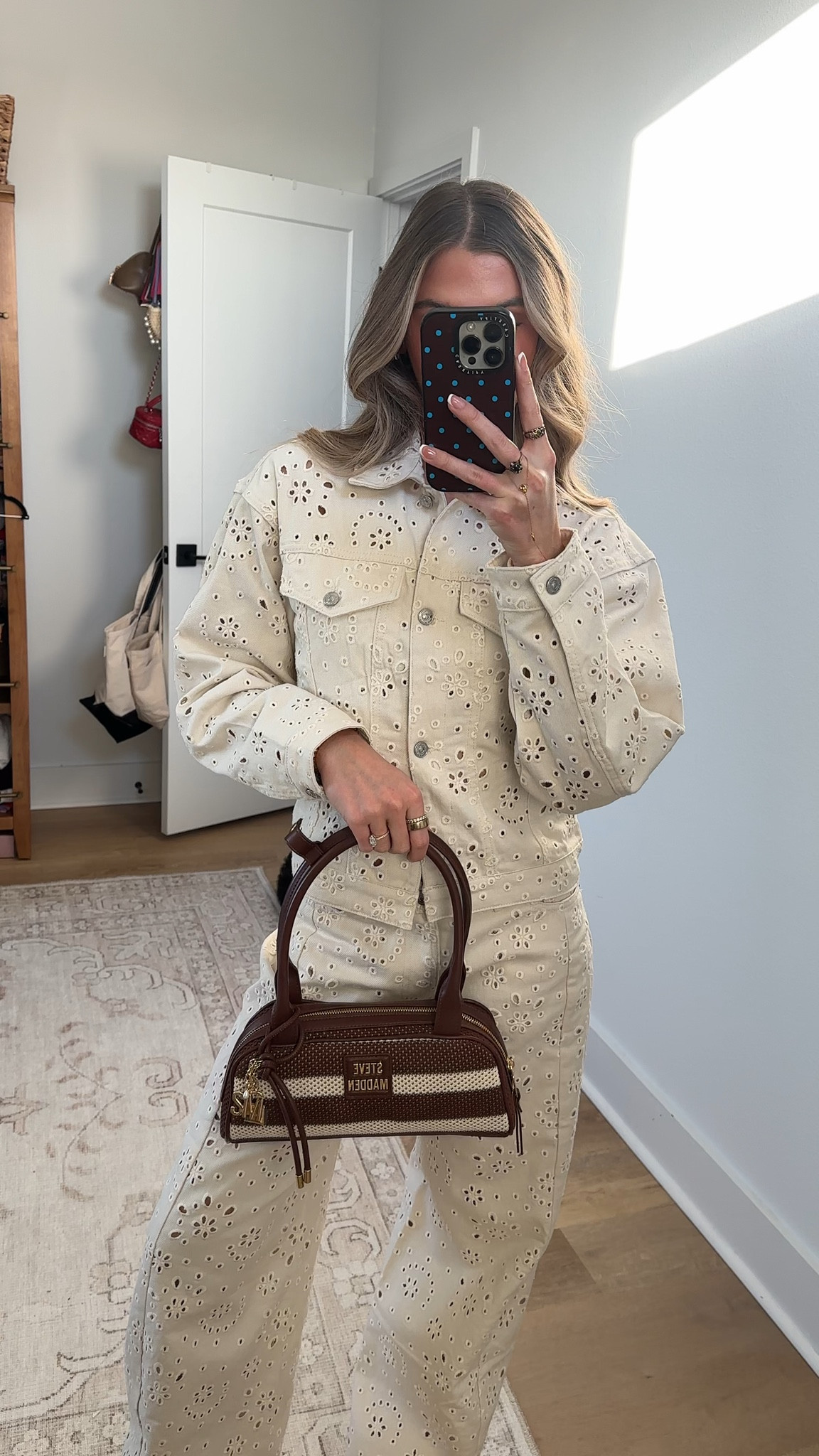 Upgrade your accessory game with the LAGUNE BAG CHOCOLATE MULTI. This elongated shoulder strap bag features a top-zipper closure for added security. Made from durable straw material and adorned with an attachable logo bag charm with a padlock, this bag is both functional and stylish.
Elongated shoulder bag
Exaggerated tubular shoulder straps
Interior pouch front and back wall
Fits more than the essentials, including a phone, a full-size wallet, headphones, a makeup pouch, and sunglasses

#LTKTravel #LTKSeasonal #LTKootd