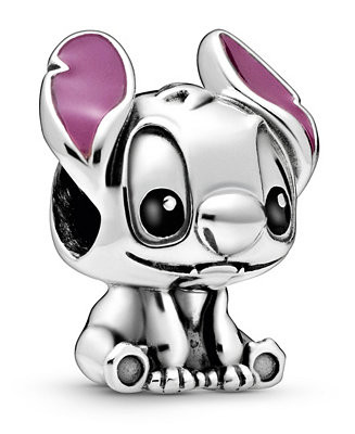 Sterling Silver Disney Lilo and Stitch Charm | Macy's