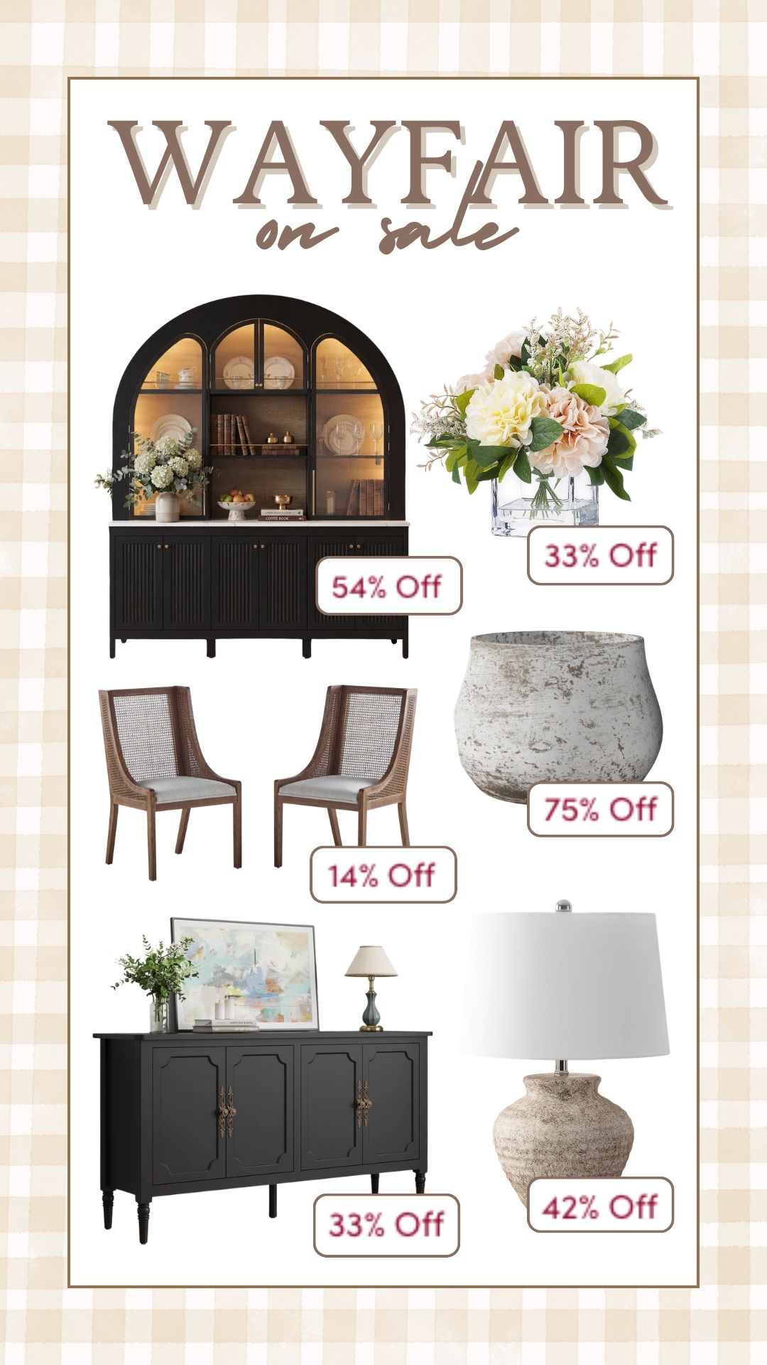 Wayfair finds on sale that I'm loving! 😍🤎

new arrivals, watchnow, home decor, home refresh, spring refresh, sale alert, katy roach
 

 #LTKSeasonal #LTKHome #LTKSaleAlert