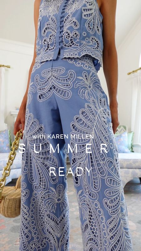 SUMMER READY @karen_millen #ad
Shop this Linen Cutwork set and a roundup of more summer favorite directly in my @shop.ltk profile and use code VERONICA20 on this look and already discounted items. #MyKM 

#LTKTravel #LTKSaleAlert #LTKStyleTip