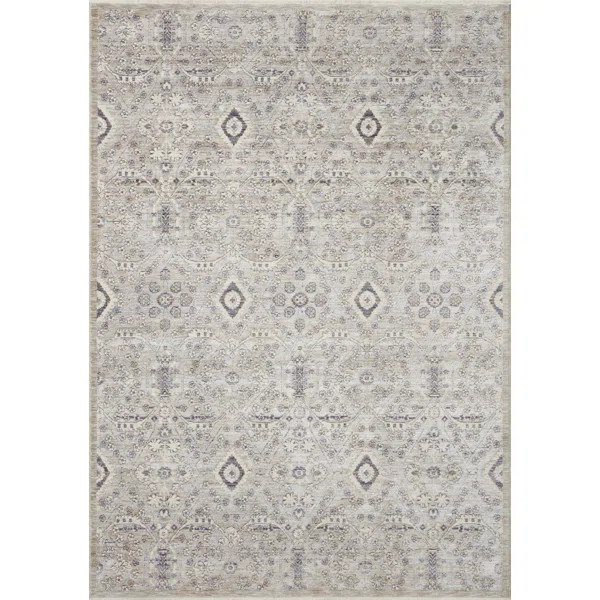 Zuma Oriental Silver / Sky Area Rug | Wayfair North America