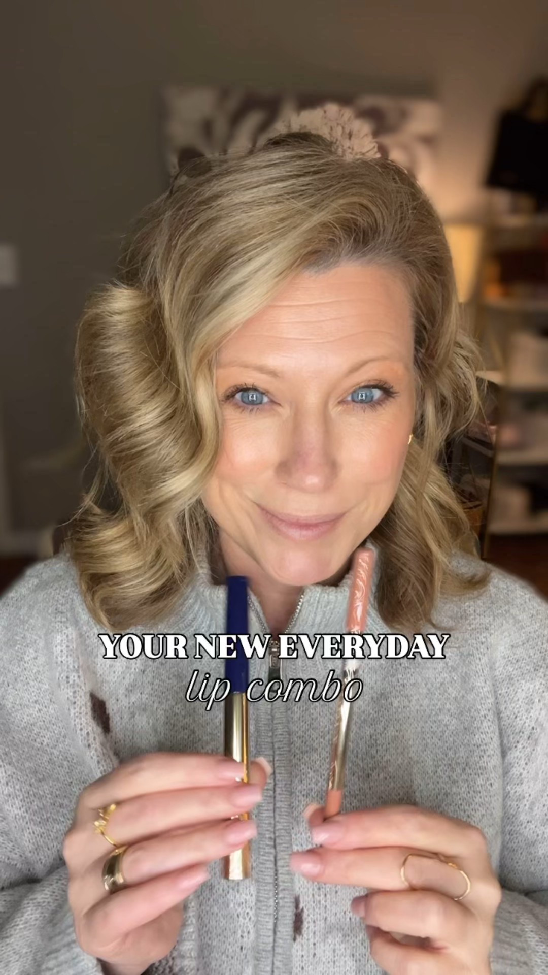 ✨Neutral, creamy, and oh so easy to wear. This combo on repeat.   

This is @makebeautyofficial. I am wearing the Neutral combo but it comes in Rosy and Dark N u de as well. 🥰
#easymakeup #over40makeup #agegracefully #over30makeup #over50makeup #aginggracefully #makeuptipsandtricks #makeupfun #matureskinmakeup #makeuptutorial #lipcombo #nudelip 

#LTKFindsUnder50 #LTKBeauty #LTKOver40
