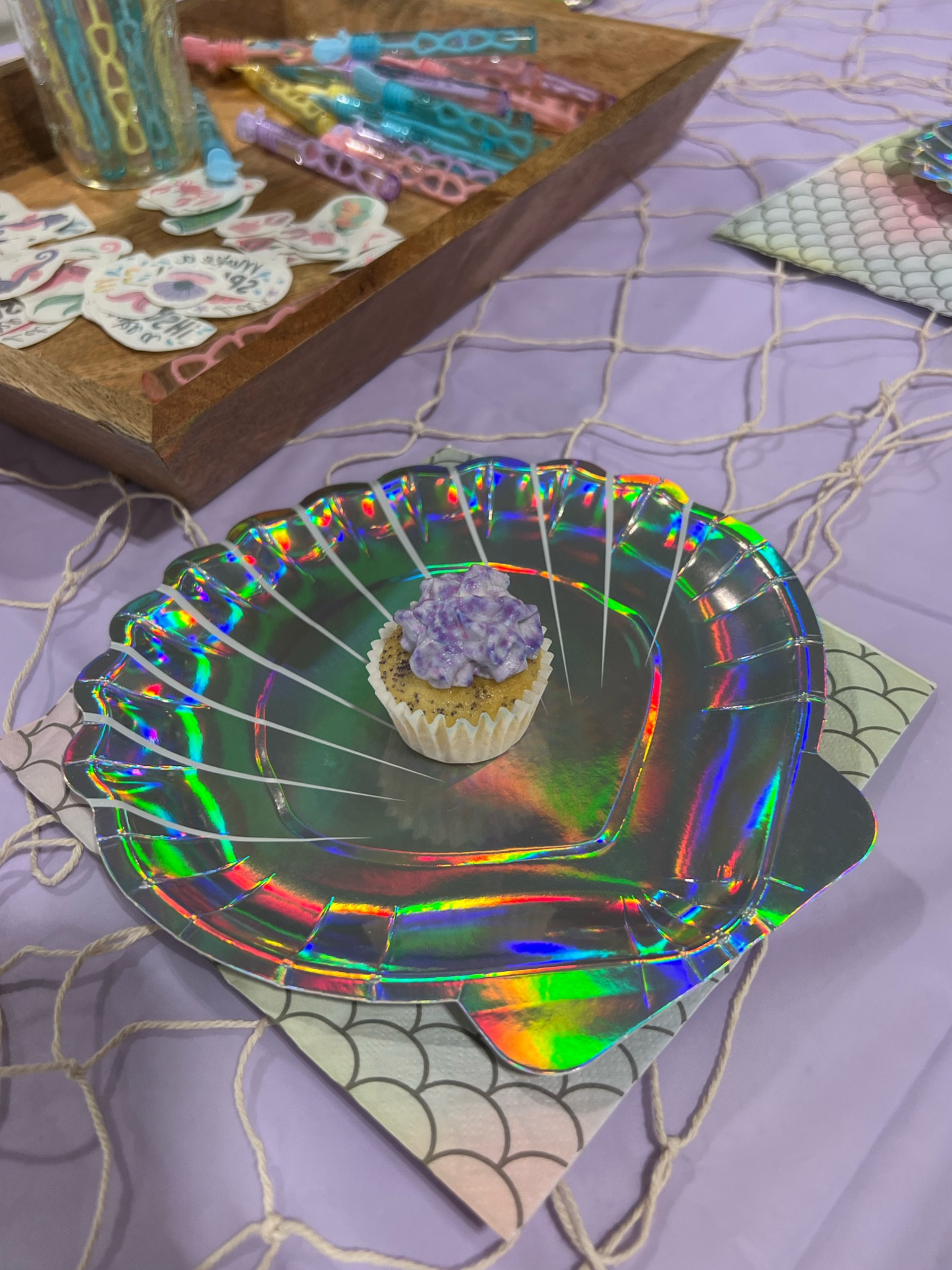 I decorated the kids table with cute plates and napkins, a “fishing net” and added some little mermaid bubbles and tattoos! 


#LTKkids #LTKfamily #LTKparties