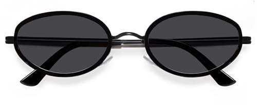 BOTEN Retro Oval Sunglasses for Women 90s Small Gold Frame Sun Glasses Lightweight Cute Chic Sunnies | Amazon (US)