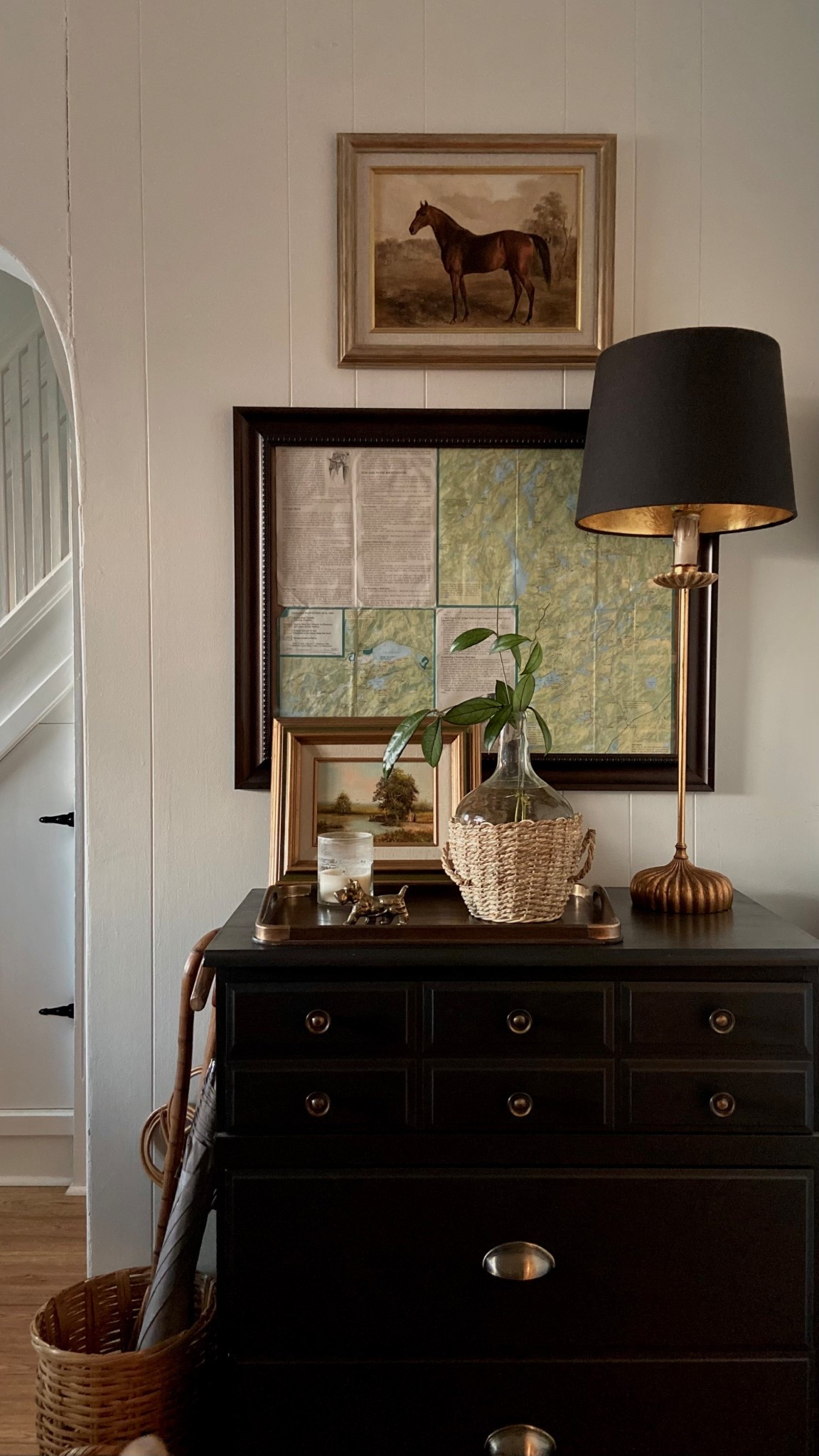 Current dining room views.🖤

#LTKSeasonal #LTKOver40 #LTKHome