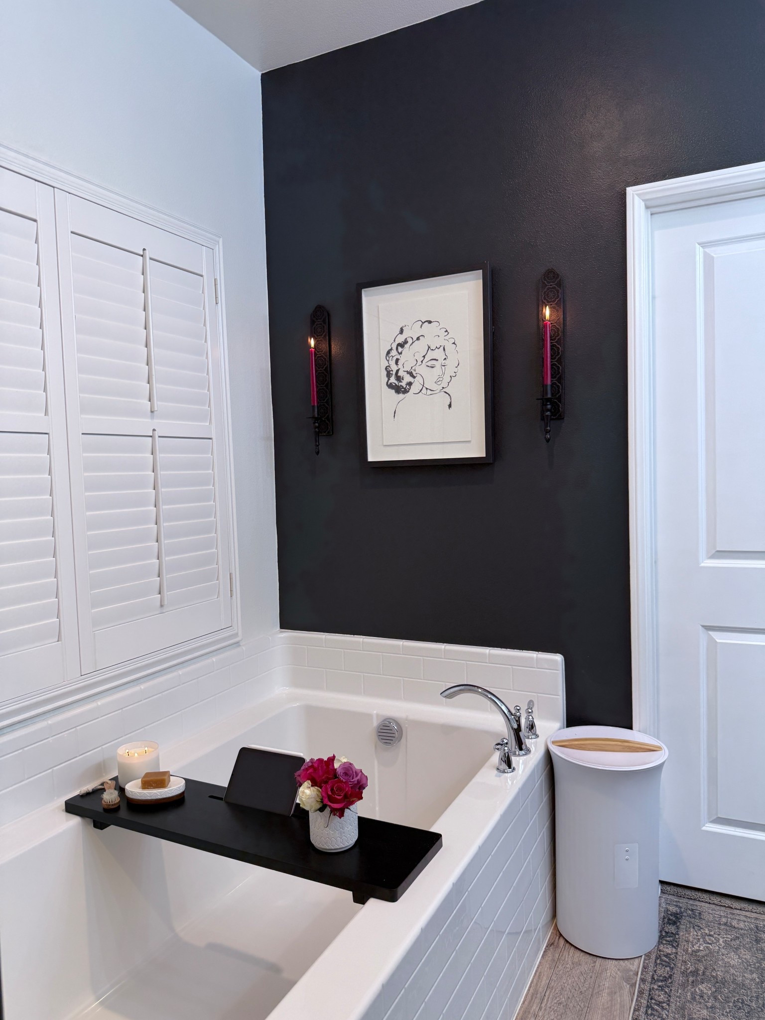 Calm relaxing space with the perfect items to make your bath enjoyable  

#LTKselfcare #LTKValentine #LTKHome